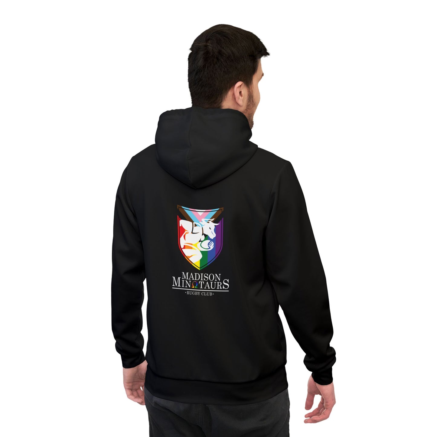 Scrums & Mauls & Rucks & Beers Athletic Hoodie